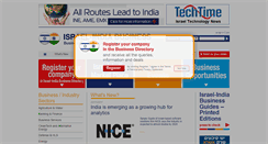Desktop Screenshot of israel-india.info